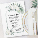 Search for cotton wedding invitations Eucalyptus