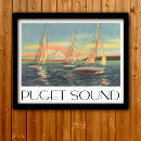 Search for vintage seattle posters Puget sound