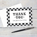 Search for red plaid thank you cards I do bbq