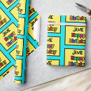 Search for fun birthday wrapping paper Retro