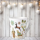 Search for vintage reindeer mugs Merry christmas