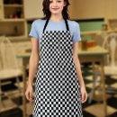 Search for 1950s aprons Black and white