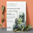 Search for cocktail halloween invitations Watercolor