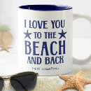 Search for i love the beach mugs Vacation