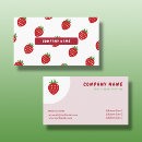 Search for strawberry business cards Farmer