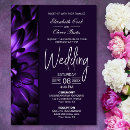 Search for purple dahlia wedding invitations Floral