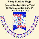 Search for 4th of july bunting flags Independence day party