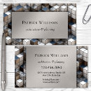 Search for geometric architecture business cards Abstract