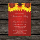 Search for sunflower graduation invitations Summer