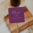 Search for welcome to our wedding stickers Bride