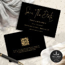Search for black gold save the dates Classy