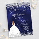 Search for blue glitter invitations Dress