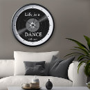 Search for musical clocks Black and white