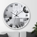 Search for art deco style clocks Black
