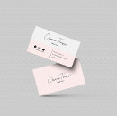 Search for blush and grey business cards Elegant