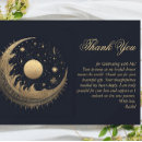 Search for moon and stars thank you cards Night sky