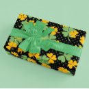 Search for st patricks day wrapping paper Shamrock