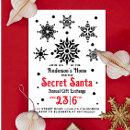 Search for black santa invitations Elegant