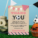 Search for soccer thank you cards Stripes