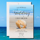 Search for hearts in the sand invitations Ocean