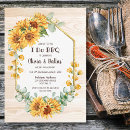 Search for sunflower engagement party invitations I do bbq