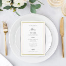 Search for wedding menus Elegant
