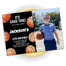 Search for orange basketball invitations All star party