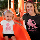 Search for pink dinosaur tshirts Daughter