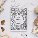 Search for black art christmas cards Retro
