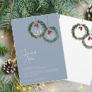 Search for red berries wedding invitations Greenery