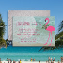 Search for flamingo christmas invitations Beach party