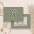Search for green rsvp cards Qr code