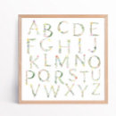 Search for alphabet floral posters Abc