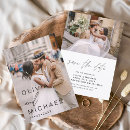Search for typography save the dates Elegant