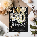 Search for adult party invitations Forty