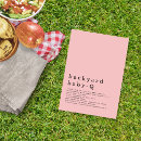Search for backyard baby q invitations Bbq