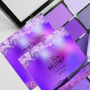 Search for purple foil business cards Beauty salon