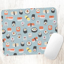 Search for japanese pattern mousepads Sushi
