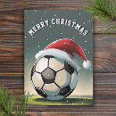 Search for soccer ball christmas cards Sports
