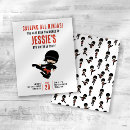 Search for ninja kids birthday invitations Calling all ninjas