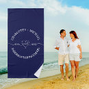 Search for honeymoon beach towels Just married