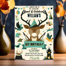 Search for hunting birthday invitations Boys
