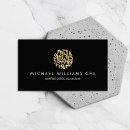 Search for chartered accountant business cards Cpa
