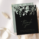 Search for greenery wedding thank you cards Rustic