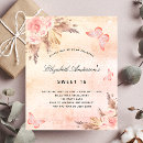 Search for butterfly sweet 16 invitations Rose gold