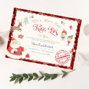 Search for santas nice list certificate North pole