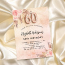 Search for luxury 60th birthday invitations Elegant
