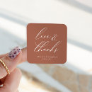 Search for love wedding stickers Brown