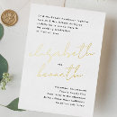 Search for rose gold typography invitations Stylish