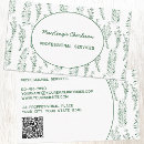 Search for greenery business cards Modern